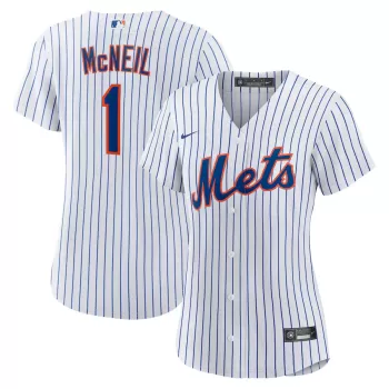 Women's New York Mets Jeff McNeil Nike White Home Replica Jersey Women's New York Mets Jeff McNeil Nike White Home Replica Jersey