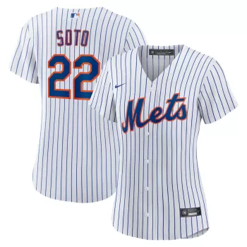 Women's New York Mets Juan Soto Nike White Home Replica Player Jersey Women's New York Mets Juan Soto Nike White Home Replica Player Jersey