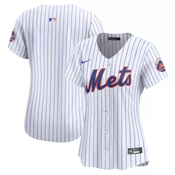 Women's New York Mets Nike White Home Limited Jersey Women's New York Mets Nike White Home Limited Jersey