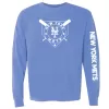 Women's New York Mets Soft as a Grape Royal Pigment Dye Long Sleeve T-Shirt