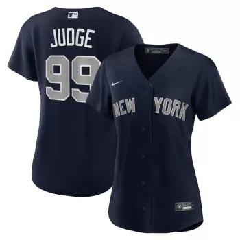 Women's New York Yankees Aaron Judge Nike Navy Alternate Replica Player Jersey Women's New York Yankees Aaron Judge Nike Navy Alternate Replica Player Jersey
