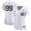 Women's New York Yankees Aaron Judge Nike White 2024 World Series Home Limited Player Jersey Women's New York Yankees Aaron Judge Nike White 2024 World Series Home Limited Player Jersey