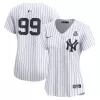 Women's New York Yankees Aaron Judge Nike White 2024 World Series Home Limited Player Jersey Women's New York Yankees Aaron Judge Nike White 2024 World Series Home Limited Player Jersey