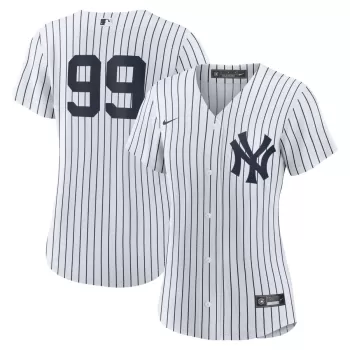 Women's New York Yankees Aaron Judge Nike White Home Replica Player Jersey Women's New York Yankees Aaron Judge Nike White Home Replica Player Jersey