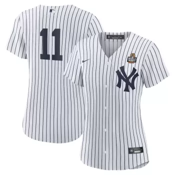 Women's New York Yankees Anthony Volpe Nike White 2024 World Series Home Replica Player Jersey Women's New York Yankees Anthony Volpe Nike White 2024 World Series Home Replica Player Jersey