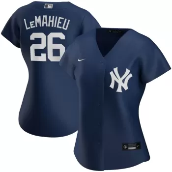 Women's New York Yankees DJ LeMahieu Nike Navy Alternate Replica Player Jersey Women's New York Yankees DJ LeMahieu Nike Navy Alternate Replica Player Jersey
