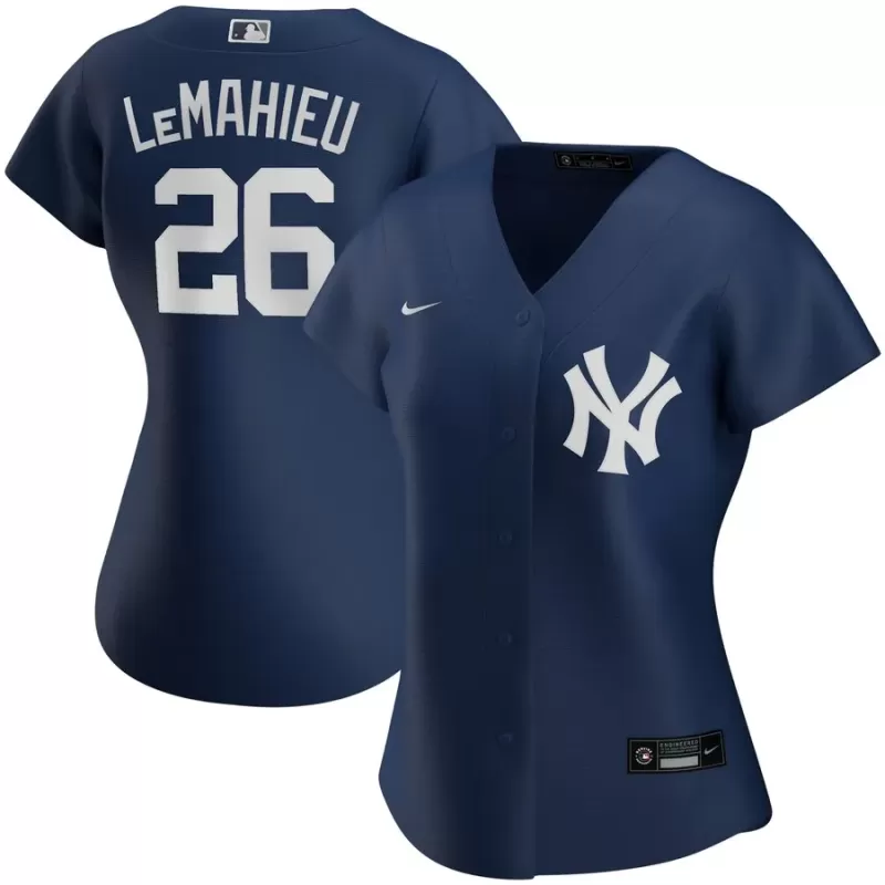 Women's New York Yankees DJ LeMahieu Nike Navy Alternate Replica Player Jersey Women's New York Yankees DJ LeMahieu Nike Navy Alternate Replica Player Jersey