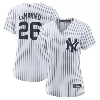 Women's New York Yankees DJ LeMahieu Nike White Home Replica Jersey Women's New York Yankees DJ LeMahieu Nike White Home Replica Jersey