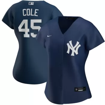 Women's New York Yankees Gerrit Cole Nike Navy Alternate Replica Player Jersey Women's New York Yankees Gerrit Cole Nike Navy Alternate Replica Player Jersey