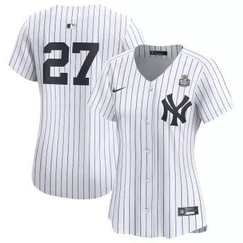 Women's New York Yankees Giancarlo Stanton Nike White 2024 World Series Limited Player Jersey Women's New York Yankees Giancarlo Stanton Nike White 2024 World Series Limited Player Jersey