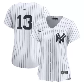 Women's New York Yankees Jazz Chisholm Jr. Nike White Home Limited Player Jersey Women's New York Yankees Jazz Chisholm Jr. Nike White Home Limited Player Jersey