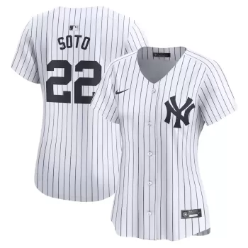 Women's New York Yankees Juan Soto Nike White Home Limited Player Jersey Women's New York Yankees Juan Soto Nike White Home Limited Player Jersey