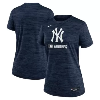Women's New York Yankees Nike Navy Authentic Collection Velocity Performance T-Shirt Women's New York Yankees Nike Navy Authentic Collection Velocity Performance T-Shirt