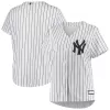 Women's New York Yankees White Plus Size Sanitized Replica Team Jersey