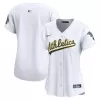 Women's Oakland Athletics Nike White Home Limited Jersey