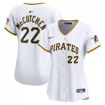 Women's Pittsburgh Pirates Andrew McCutchen Nike White Home Limited Jersey Women's Pittsburgh Pirates Andrew McCutchen Nike White Home Limited Jersey