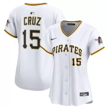 Women's Pittsburgh Pirates Oneil Cruz Nike White Home Limited Jersey
