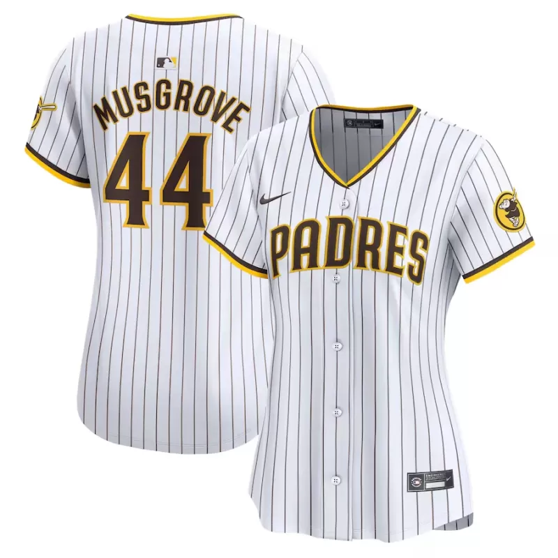 Women's San Diego Padres Joe Musgrove Nike White Home Limited Player Jersey Women's San Diego Padres Joe Musgrove Nike White Home Limited Player Jersey