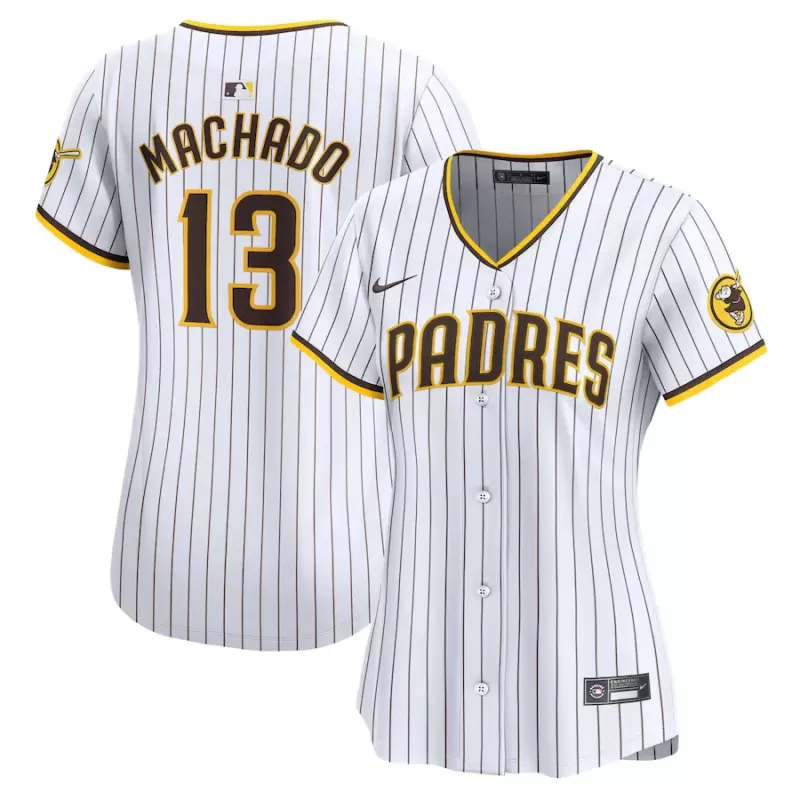 Women's San Diego Padres Manny Machado Nike White Home Limited Player Jersey Women's San Diego Padres Manny Machado Nike White Home Limited Player Jersey