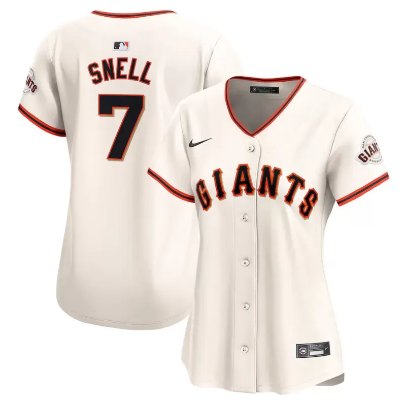 Women's San Francisco Giants Blake Snell Nike Cream Home Limited Jersey Women's San Francisco Giants Blake Snell Nike Cream Home Limited Jersey