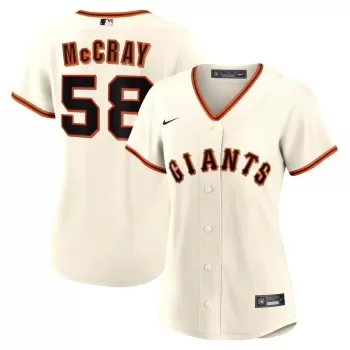 Women's San Francisco Giants Grant McCray Nike Cream Home Replica Jersey Women's San Francisco Giants Grant McCray Nike Cream Home Replica Jersey