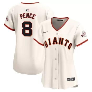 Women's San Francisco Giants Hunter Pence Nike Cream Home Limited Player Jersey Women's San Francisco Giants Hunter Pence Nike Cream Home Limited Player Jersey