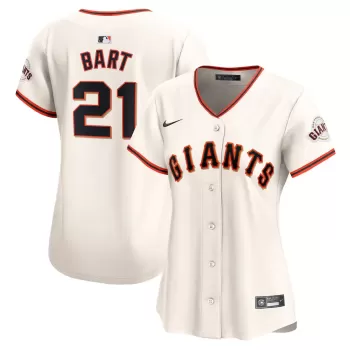 Women's San Francisco Giants Joey Bart Nike Cream Home Limited Player Jersey Women's San Francisco Giants Joey Bart Nike Cream Home Limited Player Jersey