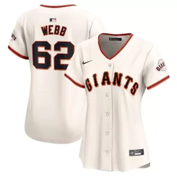 Women's San Francisco Giants Logan Webb Nike Cream Home Limited Player Jersey