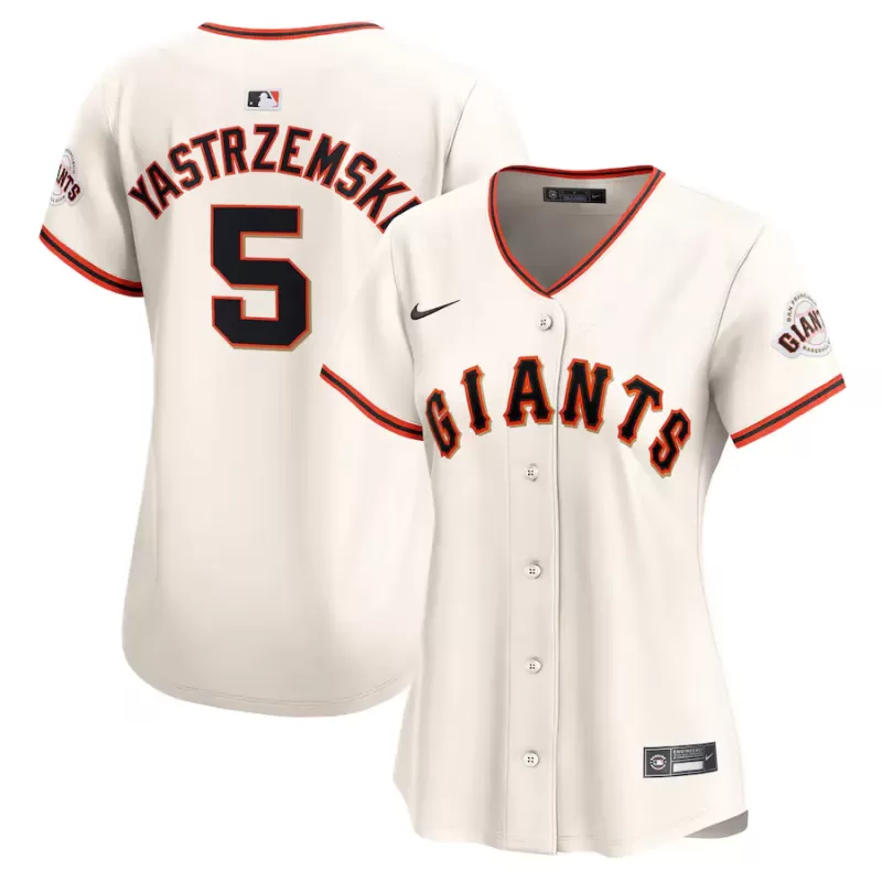 Women's San Francisco Giants Mike Yastrzemski Nike Cream Home Limited Player Jersey Women's San Francisco Giants Mike Yastrzemski Nike Cream Home Limited Player Jersey