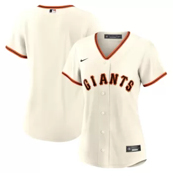 Women's San Francisco Giants Nike Cream Home Replica Team Jersey Women's San Francisco Giants Nike Cream Home Replica Team Jersey