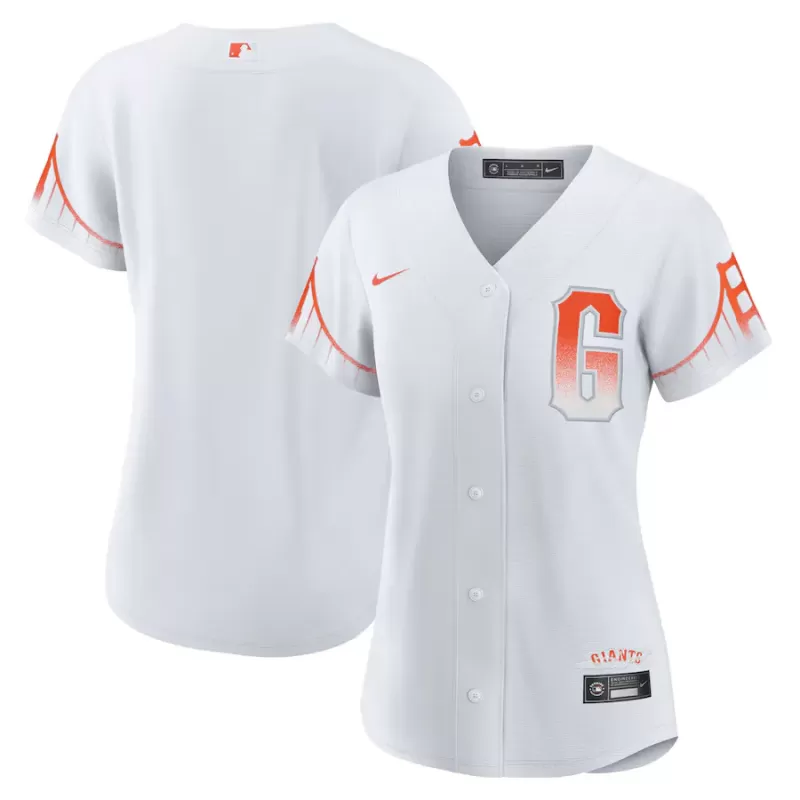 Women's San Francisco Giants Nike White 2021 City Connect Replica Jersey Women's San Francisco Giants Nike White 2021 City Connect Replica Jersey