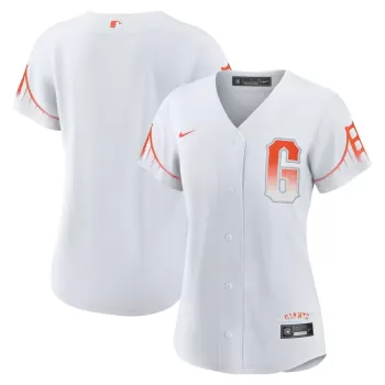Women's San Francisco Giants Nike White City Connect Replica Jersey Women's San Francisco Giants Nike White City Connect Replica Jersey