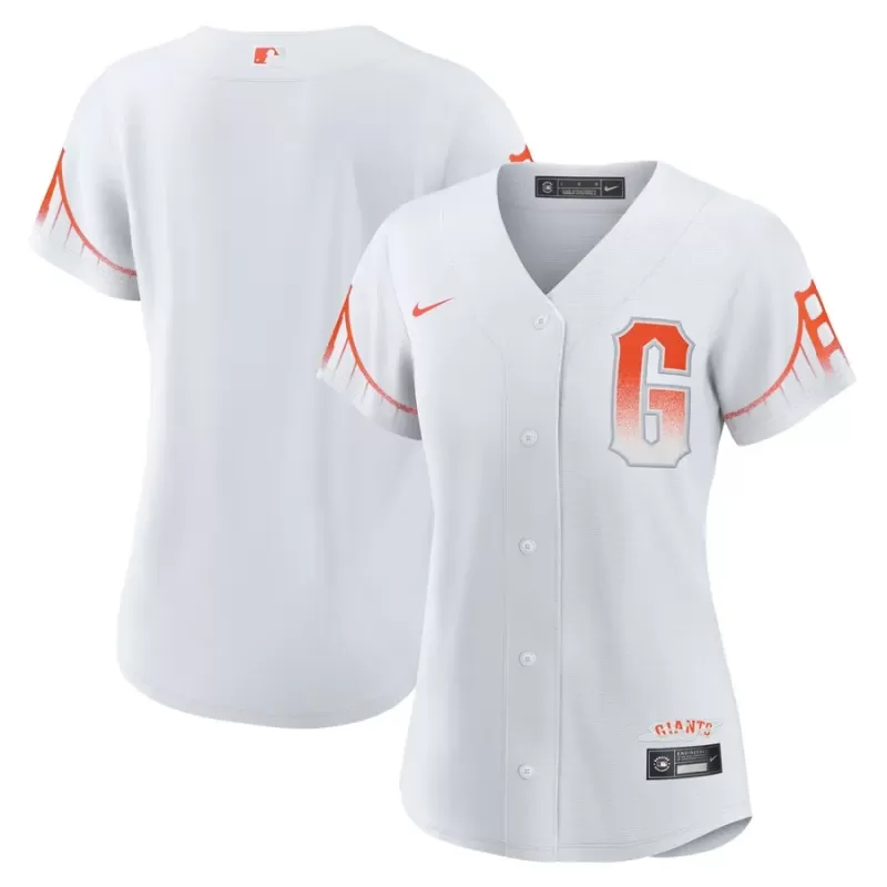 Women's San Francisco Giants Nike White City Connect Replica Jersey Women's San Francisco Giants Nike White City Connect Replica Jersey