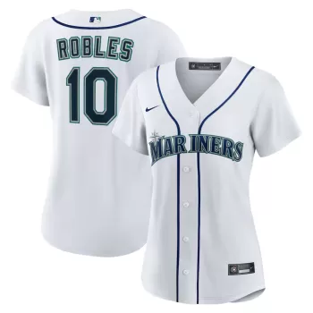 Women's Seattle Mariners Victor Robles Nike White Home Replica Jersey Women's Seattle Mariners Victor Robles Nike White Home Replica Jersey