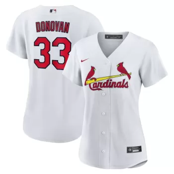 Women's St. Louis Cardinals Brendan Donovan Nike White Home Replica Jersey Women's St. Louis Cardinals Brendan Donovan Nike White Home Replica Jersey
