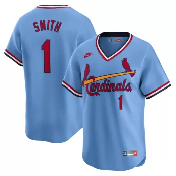 Women's St. Louis Cardinals Nike Light Blue Ozzie Smith Throwback Cooperstown Limited Jersey Women's St. Louis Cardinals Nike Light Blue Ozzie Smith Throwback Cooperstown Limited Jersey