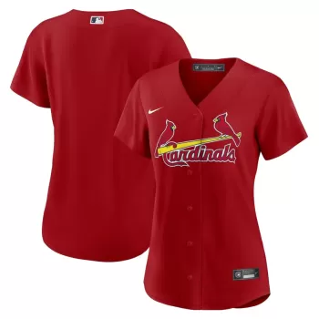 Women's St. Louis Cardinals Nike Red Alternate Replica Team Jersey Women's St. Louis Cardinals Nike Red Alternate Replica Team Jersey