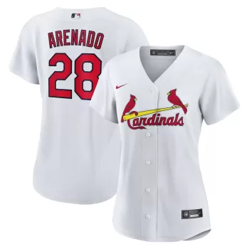 Women's St. Louis Cardinals Nolan Arenado Nike White Home Official Replica Player Jersey Women's St. Louis Cardinals Nolan Arenado Nike White Home Official Replica Player Jersey