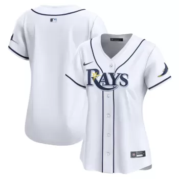 Women's Tampa Bay Rays Nike White Home Limited Jersey Women's Tampa Bay Rays Nike White Home Limited Jersey