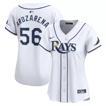 Women's Tampa Bay Rays Randy Arozarena Nike White Home Limited Player Jersey Women's Tampa Bay Rays Randy Arozarena Nike White Home Limited Player Jersey