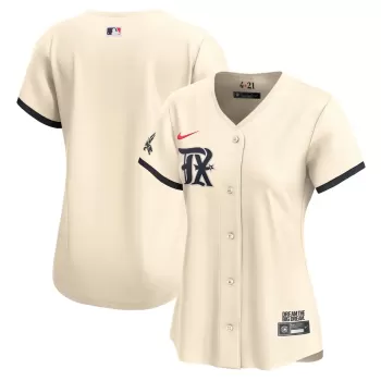 Women's Texas Rangers Nike Cream City Connect Limited Jersey Women's Texas Rangers Nike Cream City Connect Limited Jersey