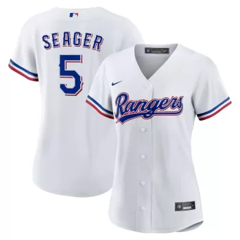 Women's Texas Rangers Corey Seager Nike White Home Replica Player Jersey Women's Texas Rangers Corey Seager Nike White Home Replica Player Jersey