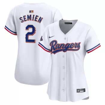 Women's Texas Rangers Marcus Semien Nike White 2024 Gold Collection Limited Player Jersey Women's Texas Rangers Marcus Semien Nike White 2024 Gold Collection Limited Player Jersey