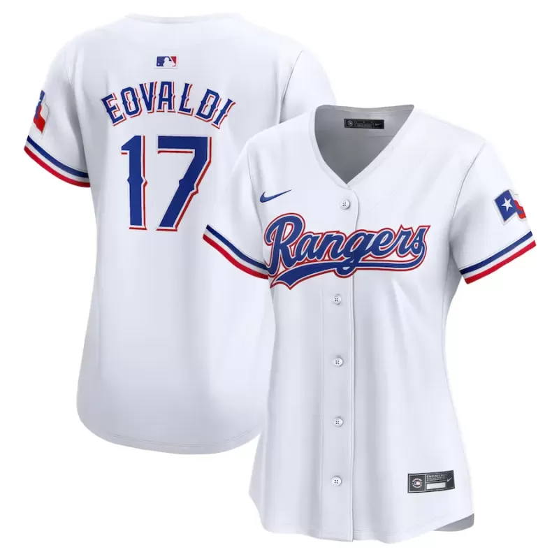 Women's Texas Rangers Nathan Eovaldi Nike White Home Limited Player Jersey Women's Texas Rangers Nathan Eovaldi Nike White Home Limited Player Jersey