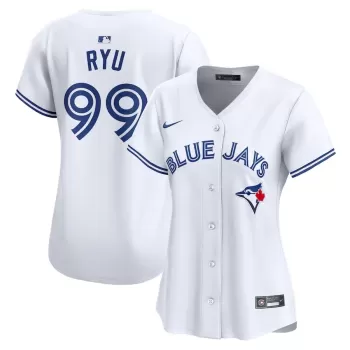 Women's Toronto Blue Jays Hyun Jin Ryu Nike White Home Limited Player Jersey