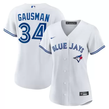 Women's Toronto Blue Jays Kevin Gausman Nike White Home Replica Jersey
