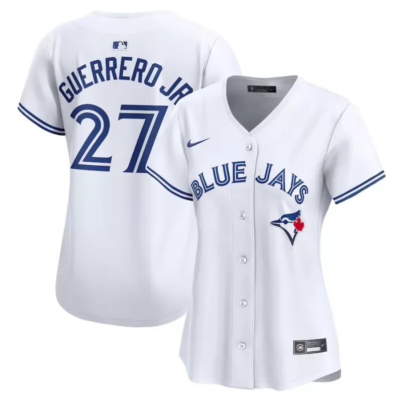 Women's Toronto Blue Jays Vladimir Guerrero Jr. Nike White Home Limited Player Jersey Women's Toronto Blue Jays Vladimir Guerrero Jr. Nike White Home Limited Player Jersey