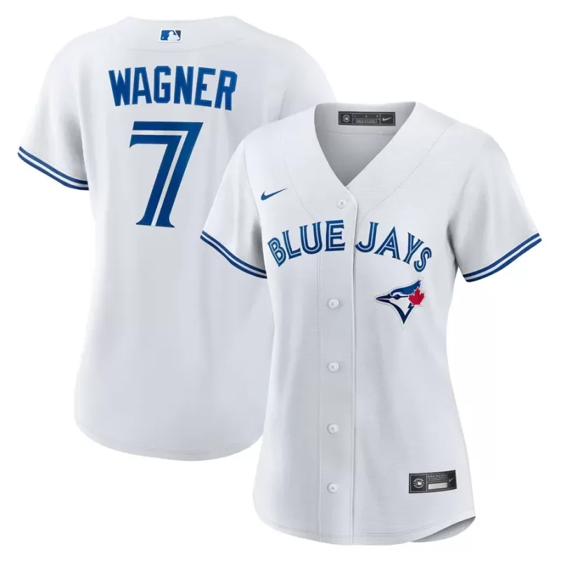 Women's Toronto Blue Jays Will Wagner Nike White Home Replica Jersey Women's Toronto Blue Jays Will Wagner Nike White Home Replica Jersey