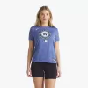 Women's Washington Nationals Nike Blue 2025 City Connect Authentic Collection Velocity Performance T-Shirt