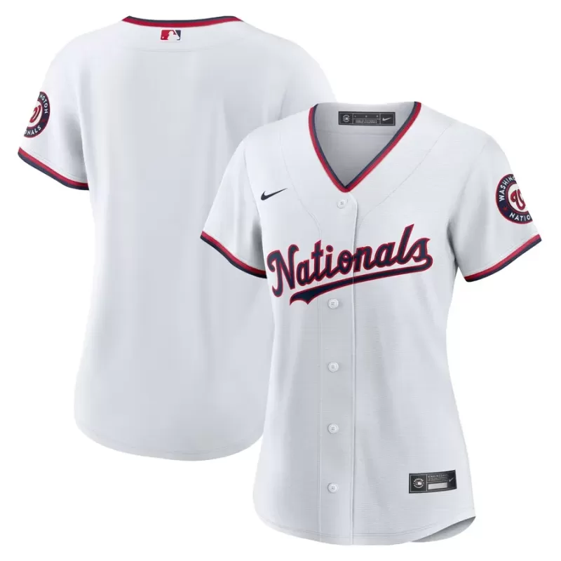 Women's Washington Nationals Nike White Alternate Replica Team Jersey Women's Washington Nationals Nike White Alternate Replica Team Jersey